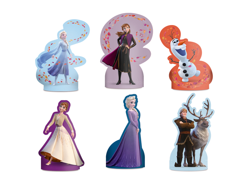 Jogo Americano para Pintar Frozen - Frozen - Artigos para Festas - Party  City