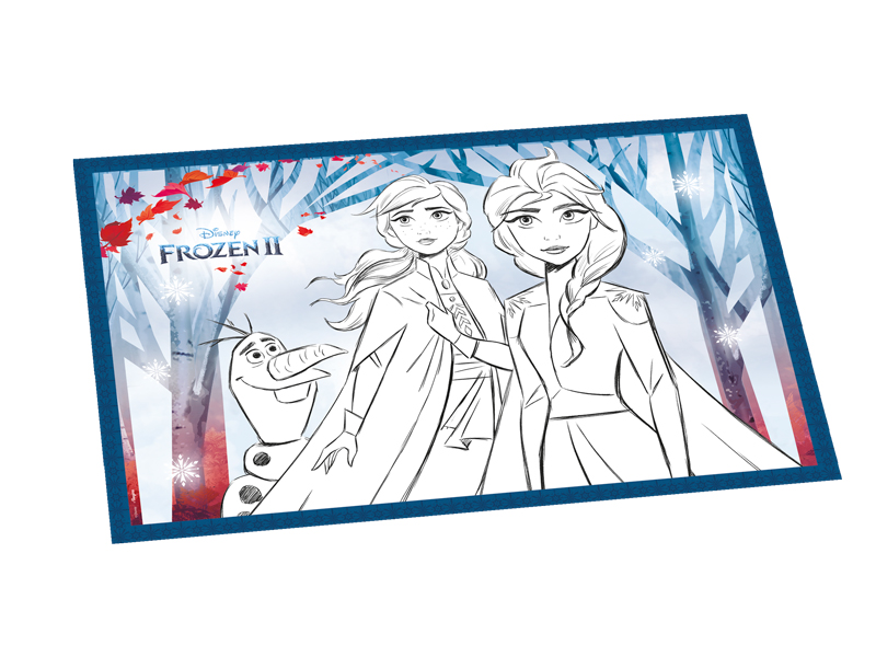 Jogo Americano para Pintar Frozen - Frozen - Artigos para Festas - Party  City