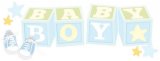 Foto Adesivo para Scrapbook Baby Boy