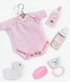 Adesivo para Scrapbook Baby Girl Outfit