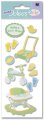 Adesivo para Scrapbook Baby\'s First Steps