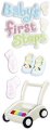 Foto Adesivo para Scrapbook Baby\'s First Steps