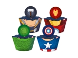 Foto Wraps para Cupcake Avengers