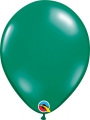 Balão de Látex Cristal 11 Verde Esmeralda