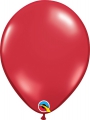 Balão de Látex Cristal 11 Vermelho Rubi