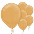 Balão em Látex Ouro 12 Polegadas