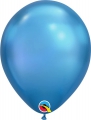 Balão de Látex Chrome Azul