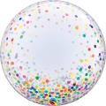 Balão Deco Bubble Confete Coloridos