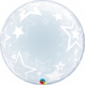 Balão Deco Bubble Estrelas