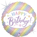 Balão Prismático Birthday Color