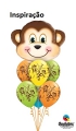 Balão Metálico Macaco