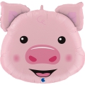Balão Super Shape Pig Head