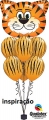Balão Metálico Tigre
