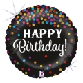Balão Prismático Glittering Birthday Confetti
