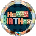 Balão Metálico Aniversário Pontos