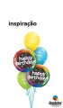 Balão Metálico Festa Deslumbrante de Aniversário