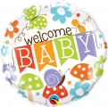 Balão Metálico Welcome Baby