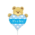 Balão Mini Shape It´s a Boy Bear