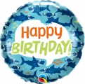 Balão Aniversário Tubarões