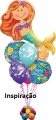 Balão Prismático Aniversário Sereia