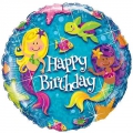 Balão Prismático Aniversário Sereia