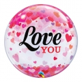 Orçamento: Balão Bubble Love You