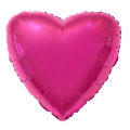 Balão Metálico Coração Pink