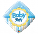 Orçamento: Balão Metálico Baby Boy Dots & Stripes