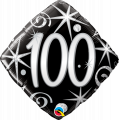 Balão Metálico Prismático 100 anos
