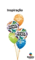 Balão Metálico Aniversário Dinossauros
