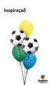 Balão Metálico Futebol
