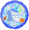 Orçamento: Balão Metálico Aniversário 1 Ano All Star