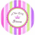 Orçamento: Prato Chá de Bebê Menina Little Princess