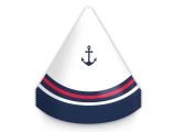 Chapéu de Aniversário Marine