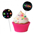 Topper para Doce Neon