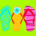 Festa Havaiana Flip Flop - Guardanapos