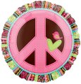 Balão Metálico Paz-Hippie Chick