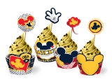 Cupcake Wrappers Mickey