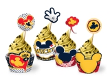 Cupcake Wrappers Mickey