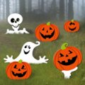 Foto Decoração para Jardim Halloween