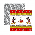 Papel Mickey Mouse Fitas e Rótulos