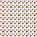 Papel Mickey Mouse Selos e Tags