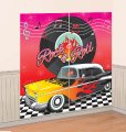 Painel de Parede Anos 50-Rock'n Roll