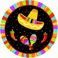 Prato de Sobremesa Festa Mexicana