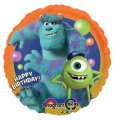 Balão Metálico Happy Birthday Universidade Monstros